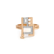 Thin Duo Rings - HIBA JABER